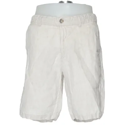 Shorts (Beige) from Mango Cotton, Linen, Polyester