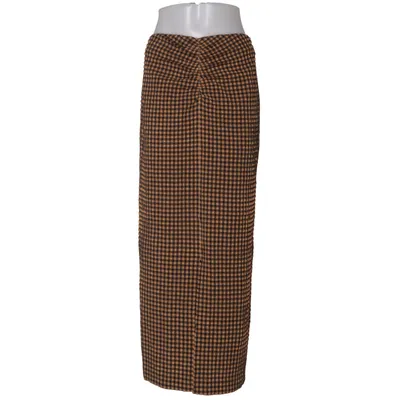 Nederdel (Brun, Sort) fra Nanushka Elastan, Polyamid, Polyester