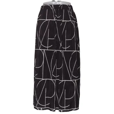 Skirt (Black, White) from Visual Clothing Project Polyester