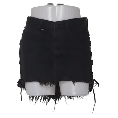 Denim skirt (Gray) from One Teaspoon Cotton, Polyester, Polyurethane