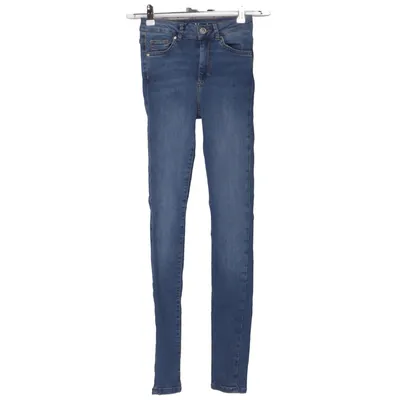 Jeans (Blue) from Never Denim Cotton, Elastane, Polyester