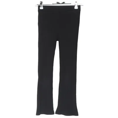 Broek (Zwart) van Uniqlo Kids Katoen, Elastaan, Polyester, Viscose