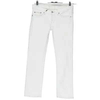 Jeans (Vit) från WeSC Bomull, Elastan
