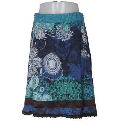Jupe (Bleu, Vert, Multicolore) de Desigual Viscose