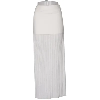 Långkjol (Vit) från H&M Viskos, Polyester, Elastan