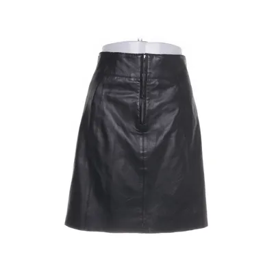 Leather skirt (Black) from Selected Femme Leather, Polyester