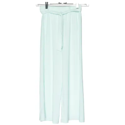 Pantalon patte d'éléphant (Vert) de Page One Young Élasthane, Polyester