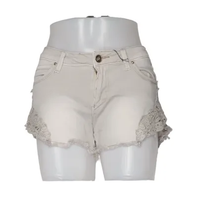Denim shorts (Beige) from Hollies