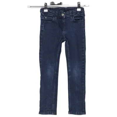 Spijkerbroek (Blauw) van Petit Bateau Katoen, Elastaan