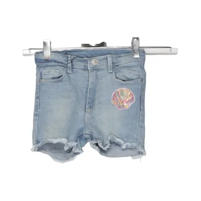 Denim shorts (Blauw) van Zab Kids Katoen, Elastaan, Polyester