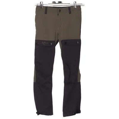 Outdoor pants (Brown, Gray) from High Mountain Cotton, Elastane, Polyamide, Polyester