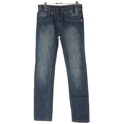 Spijkerbroek (Blauw) van Crash One Katoen, Elastaan, Polyester