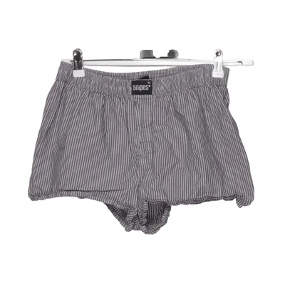 Pajama shorts (Gray, White) from Snipes
