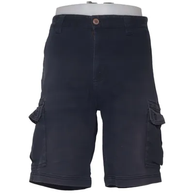 Cargo shorts (Blue) from A-One Cotton, Elastane