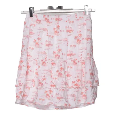 Rok (Wit, Oranje) van Cubus Viscose