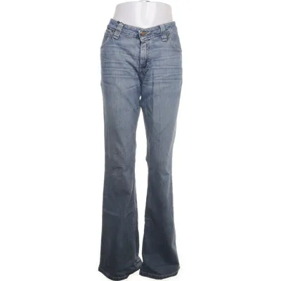 Jeans (Blå) fra Lee Bomuld, Elastan