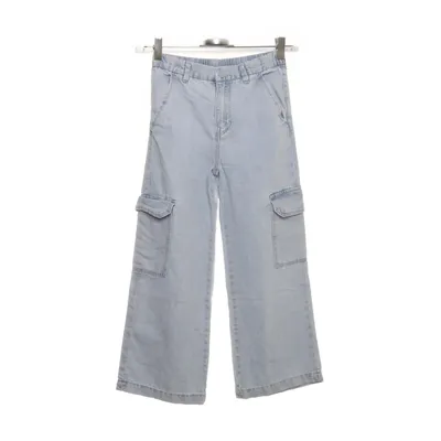 Cargobukser (Blå) fra H&M Bomuld, Polyester