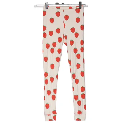 Leggings (Beige, Rød) fra Mini Rodini Bomuld, Elastan