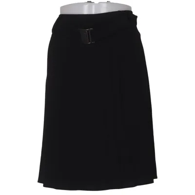 Skirt (Black) from Strenesse Gabriele Strehle Acetate, Polyester