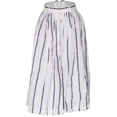 Skirt (White, Blue) from Guy Laroche
