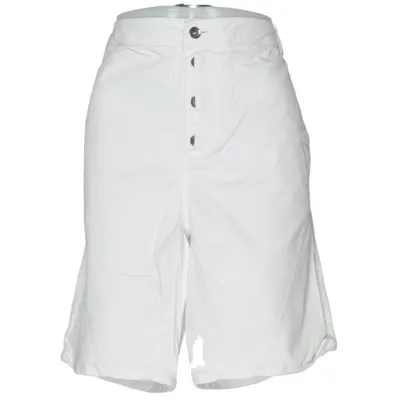 Short (Blanc) de Fresh Spirit Coton, Élasthane