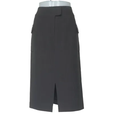 Rok (Grijs) van Miss Miss Polyester, Viscose, Wol