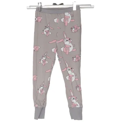 Pantalon de survêtement (Gris, Rose, Blanc) de Småfolk Élasthane, Coton biologique