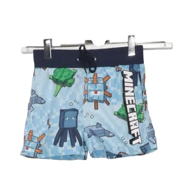 Badshorts (Blå, Flerfärgad) från Minecraft Polyester