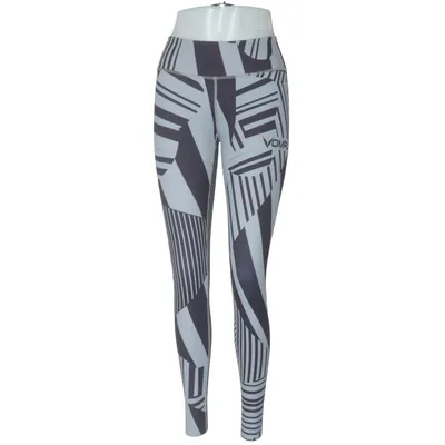 Sports tights (Gray, Black, White) from OMPU Elastane, Polyester
