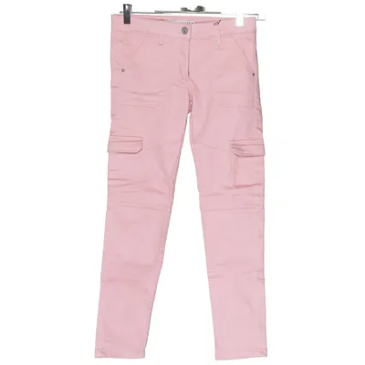 Cargo broek (Roze) van Smile Katoen, Elastaan, Polyester