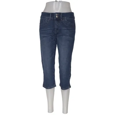 Three-quarter pants (Blue) from Imitz Cotton, Elastane, Polyester