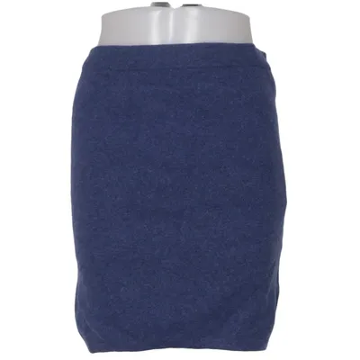 Jupe (Bleu) de Lecomte Polyamide, Laine