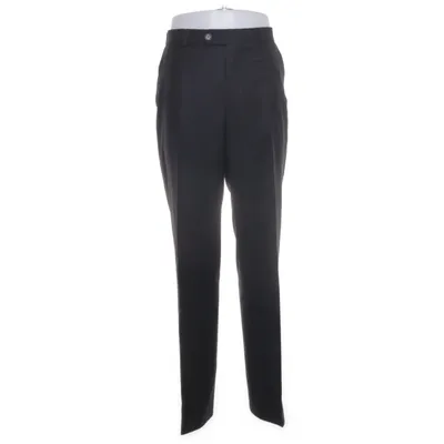 Suit pants (Black) from Woolmark Wool, Viscose