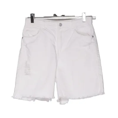 Denim shorts (Relaxed Adjustable Waist High Waist) from H&M Cotton, Polyester