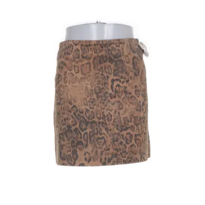 Läderkjol (Beige, Flerfärgad) från Nasty Gal Elastan, Polyester, Skinn