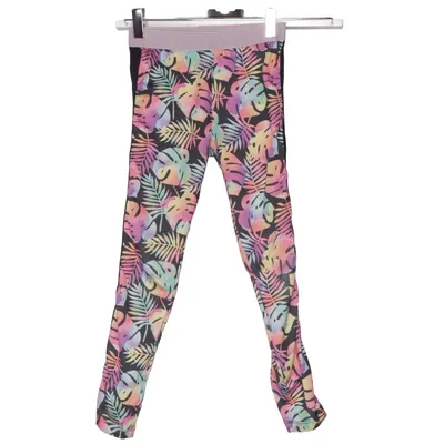 Sports tights (Black, Multicolored) from MyWear Active Elastane, Polyester