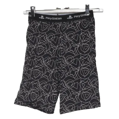 Pajama shorts (Black, White) from Playstation Cotton