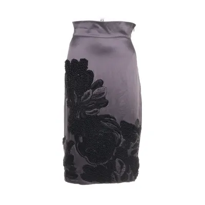Skirt (Gray) from Tonycohen Silk