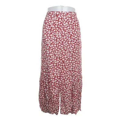 Skirt (White, Red) from Miss Joy Viscose