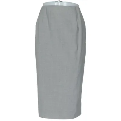 Jupe (Gris) de Talbots Acétate, Élasthane, Laine