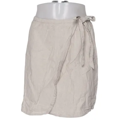 Jupe (Beige) de Pure Friday Coton, Lin