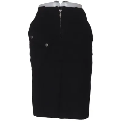 Jupe (Noir) de Belstaff Viscose, Laine