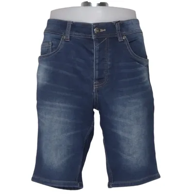 Denim shorts (Slim Fit) van Livergy Katoen, Elastaan, Polyester