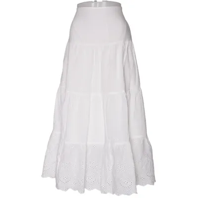 Maxi rok (Wit) van Ellos Polyester