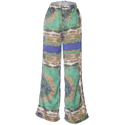 Palazzo pants (Green, Blue, Multicolored) from Sisters Point Polyester