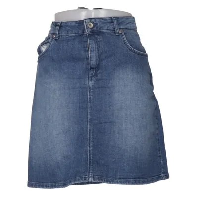 Jeansnederdel (Blå) fra Superdry Vintage Bomuld, Elastan