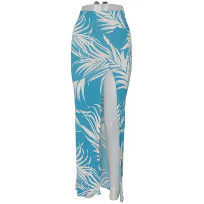 Strandrok (Blauw, Wit) van Fashion Nova