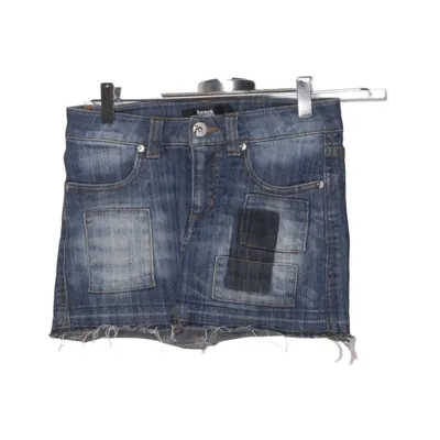 Jupe en jean (Bleu) de Heart Quake
