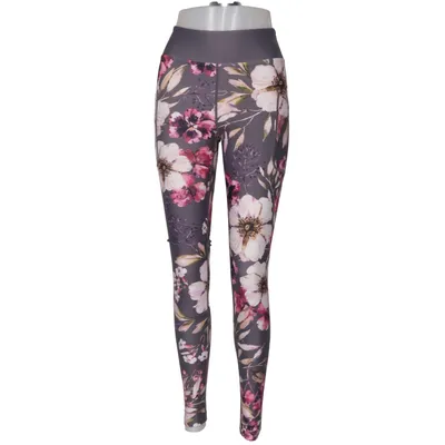 Træningsleggings (Grå, Flerfarvet) fra Maya Freya Elastan, Polyester