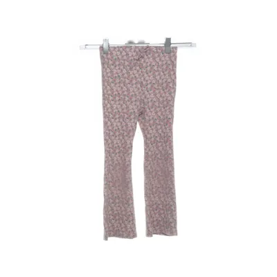 Broek (Lila, Meerkleurig) van Zara Katoen, Elastaan, Polyester